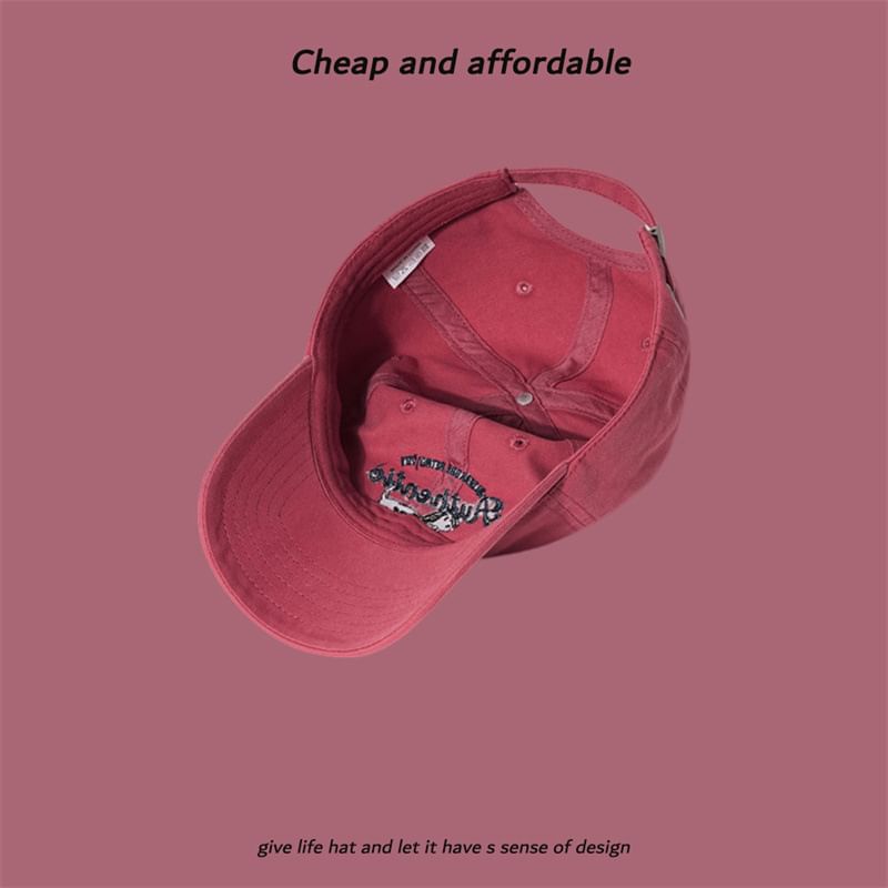 Baseball Dog Cap Embroidered