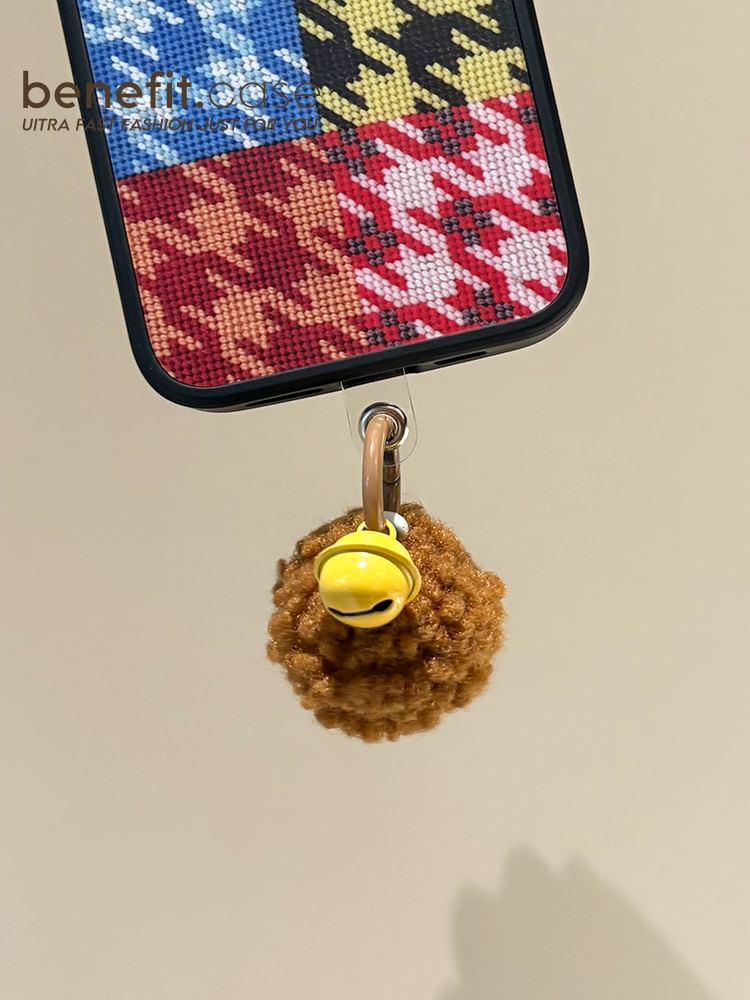 Charm Pom Phone Bell