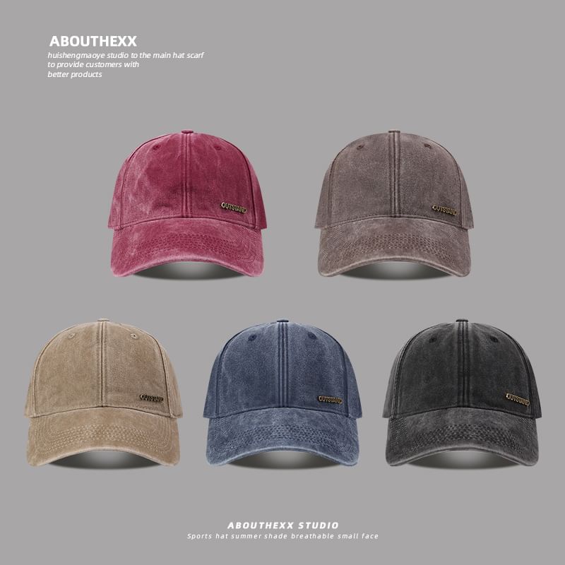 Washed Baseball Cap