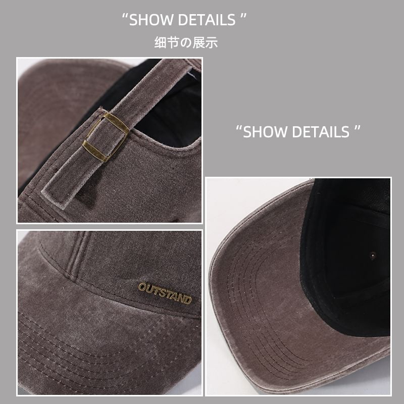 Washed Baseball Cap