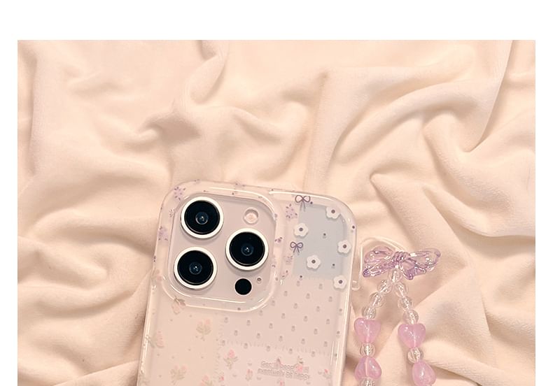 Case Floral Set Strap / Phone