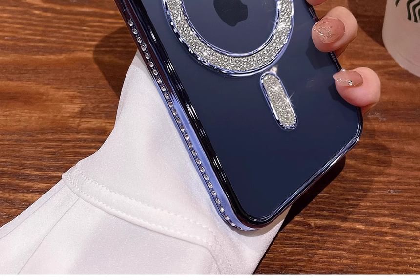 (Compatible Magnetic with Phone MagSafe) Embellished Case