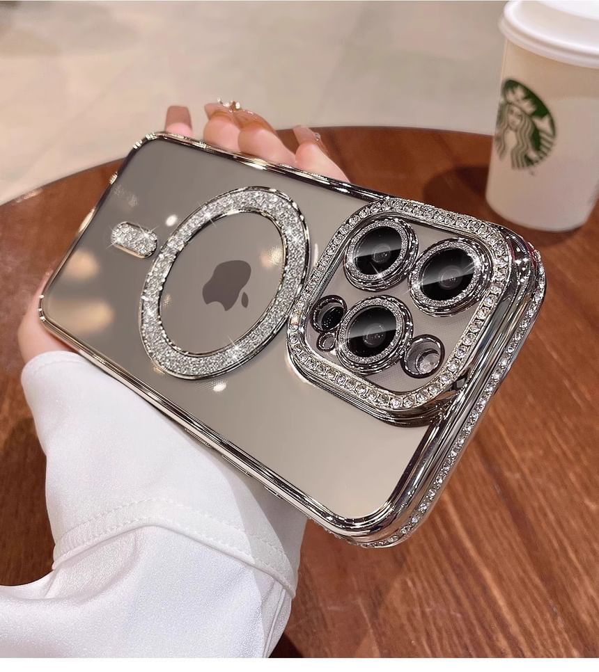 (Compatible Magnetic with Phone MagSafe) Embellished Case