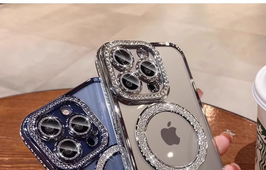 (Compatible Magnetic with Phone MagSafe) Embellished Case