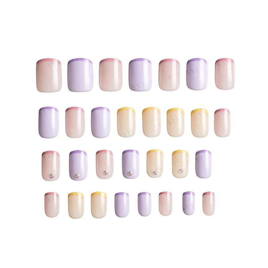 Flower Fantsy Art On Nail G