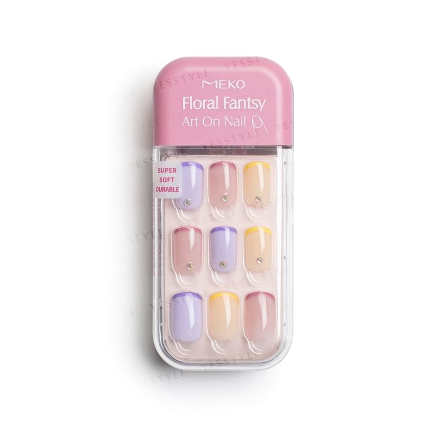 Flower Fantsy Art On Nail G