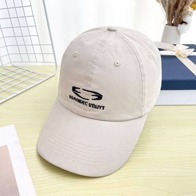 Embroidered Letter Baseball Cap
