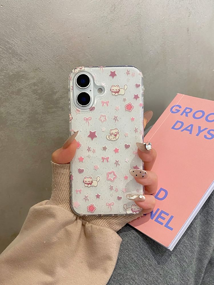 Case Strap Phone Cat Set /