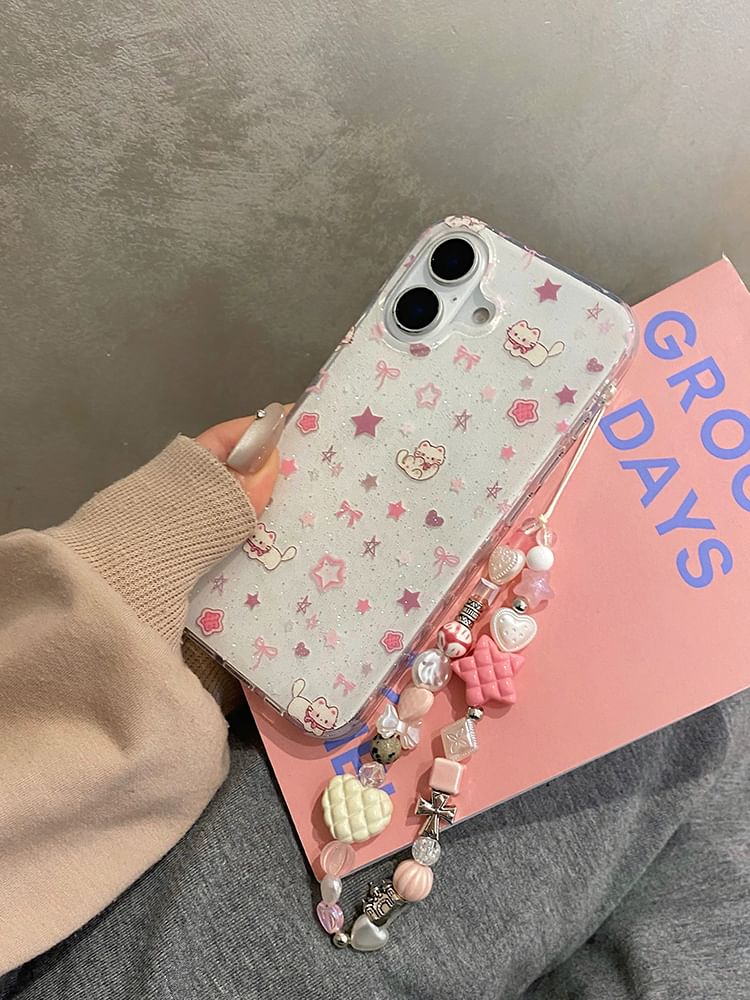 Case Strap Phone Cat Set /