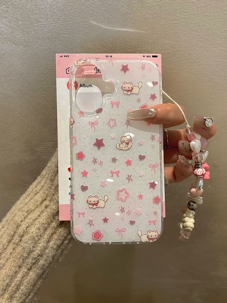 Case Strap Phone Cat Set /