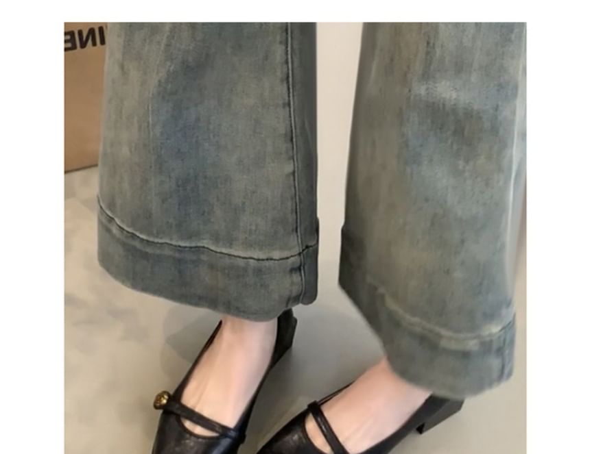 Low Heel Pointed Mary Jane Pumps