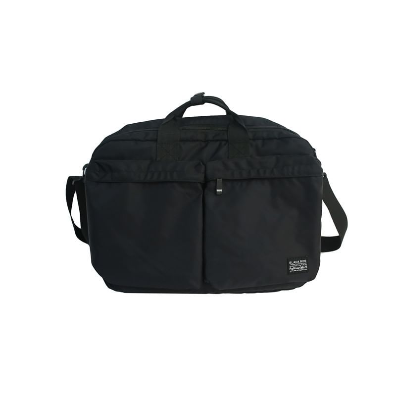 Sample Multi-Pocket Nylon Crossbody Bag