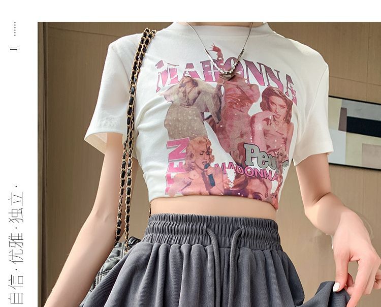 Drawstring Plain Waist Wide Leg Shorts