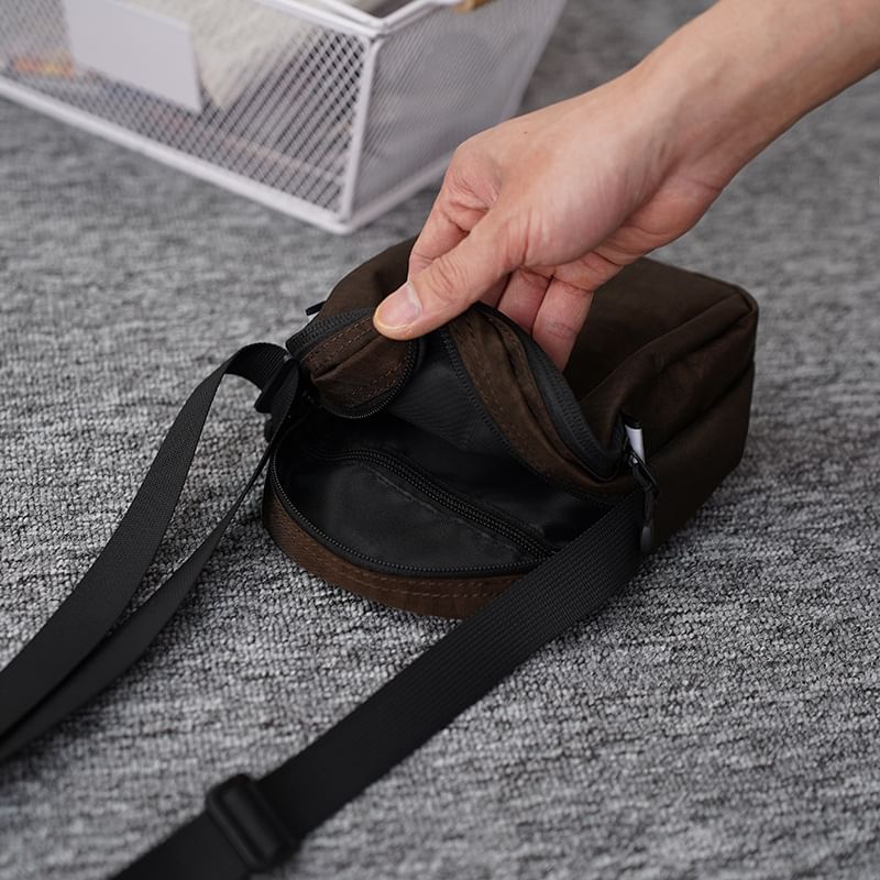 Bag Nylon Plain Crossbody