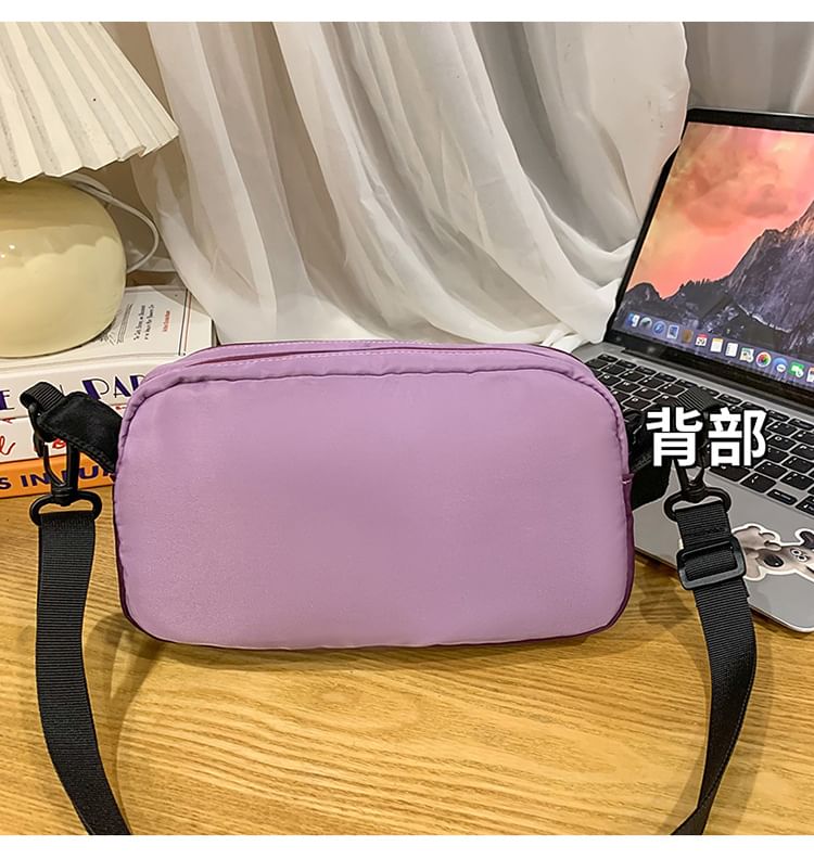 Panel Nylon Bag PVC Crossbody