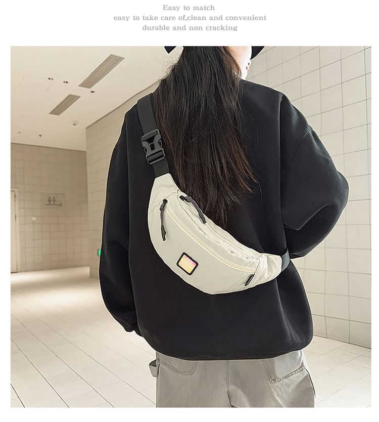 Plain Belt Bag Nylon
