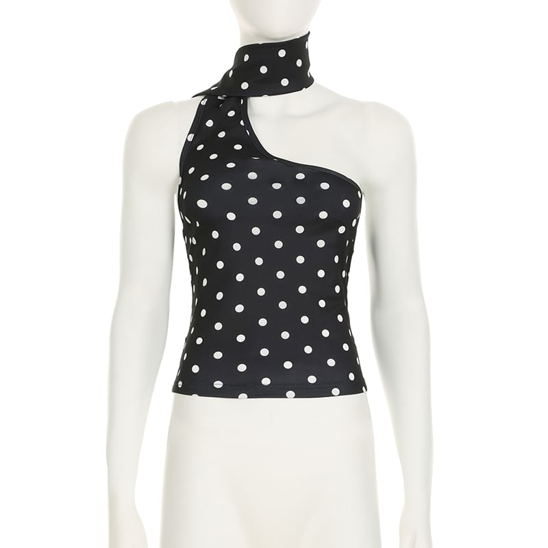 Top Halter Dotted