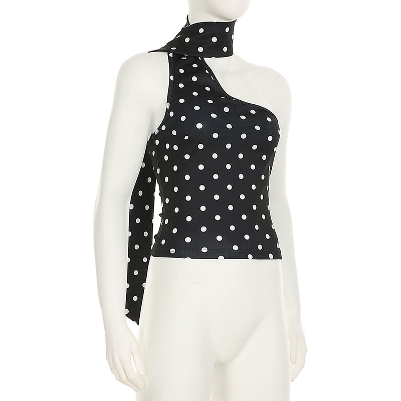 Top Halter Dotted