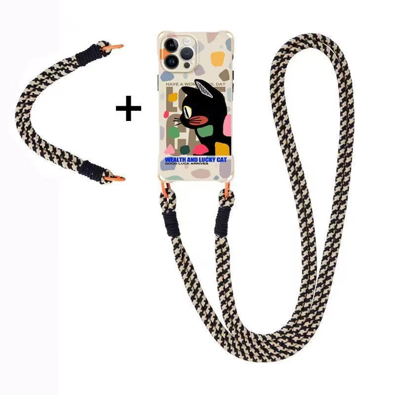 Lanyard Set Cat Strap / Case Phone