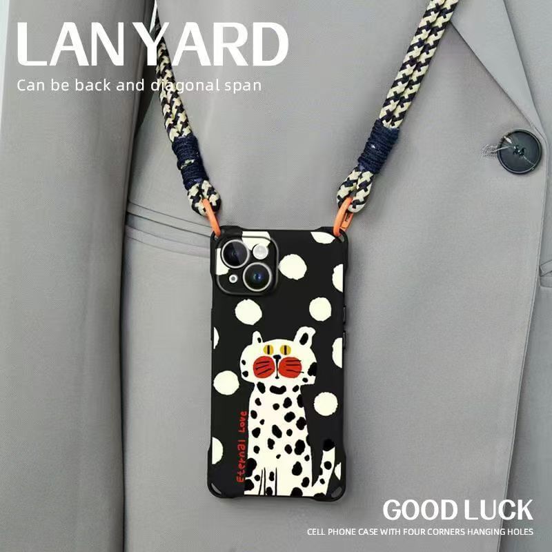 Case / Strap Phone Set Lanyard Cat