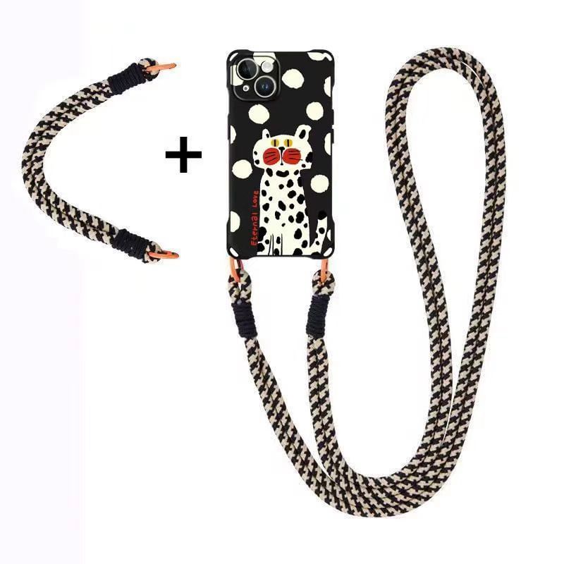 Case / Strap Phone Set Lanyard Cat