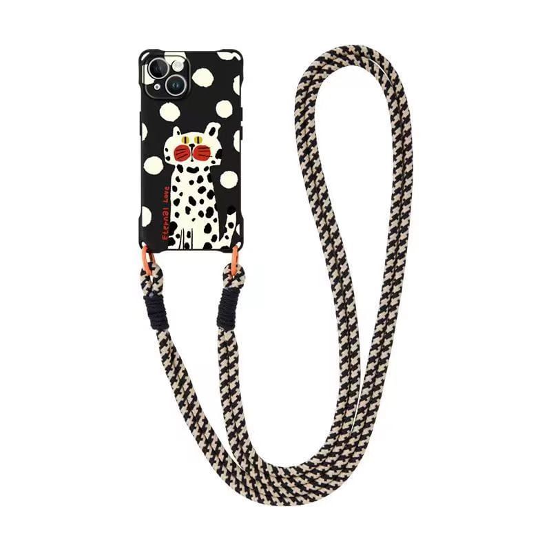 Case / Strap Phone Set Lanyard Cat