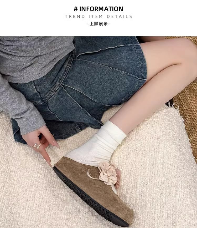 Accent Jane Wedge Floral Leather Mules Hidden Genuine Mary