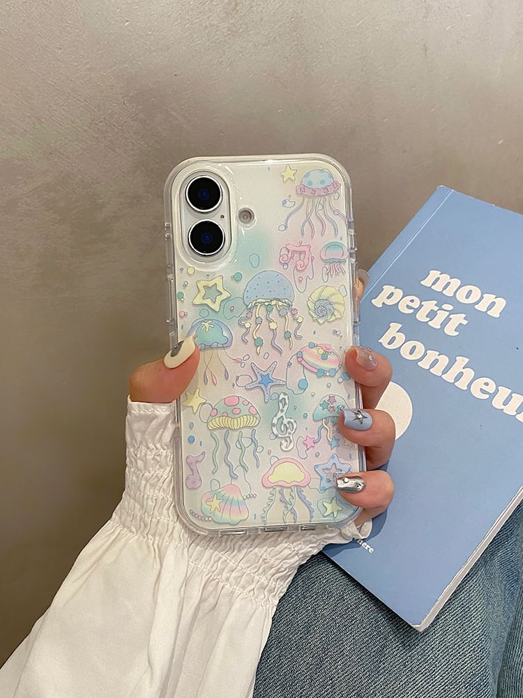 Jellyfish Phone Case / Charm / Set