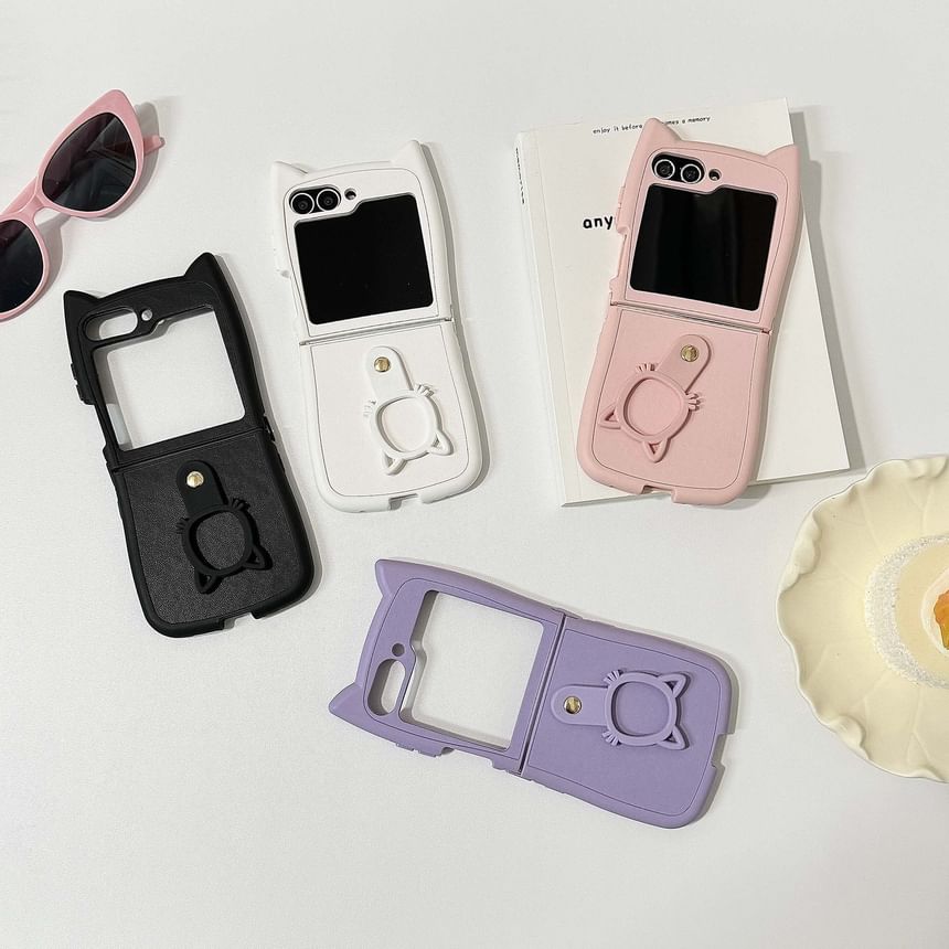 Cat Stand Phone Case