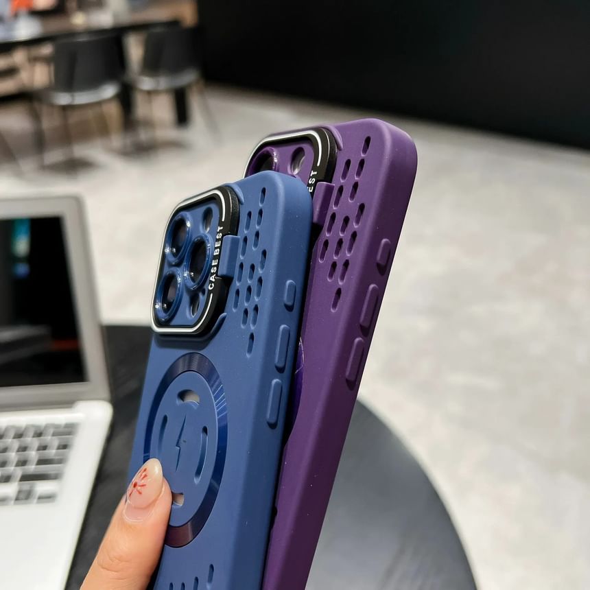 Case Perforated Magnetic MagSafe) with (Compatible iPhone