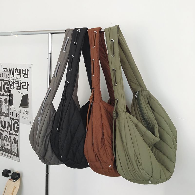 Crossbody Quilted Plain Bag