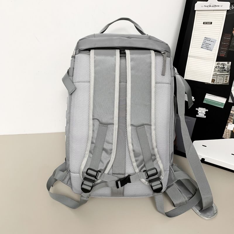 Zip Lettering Backpack