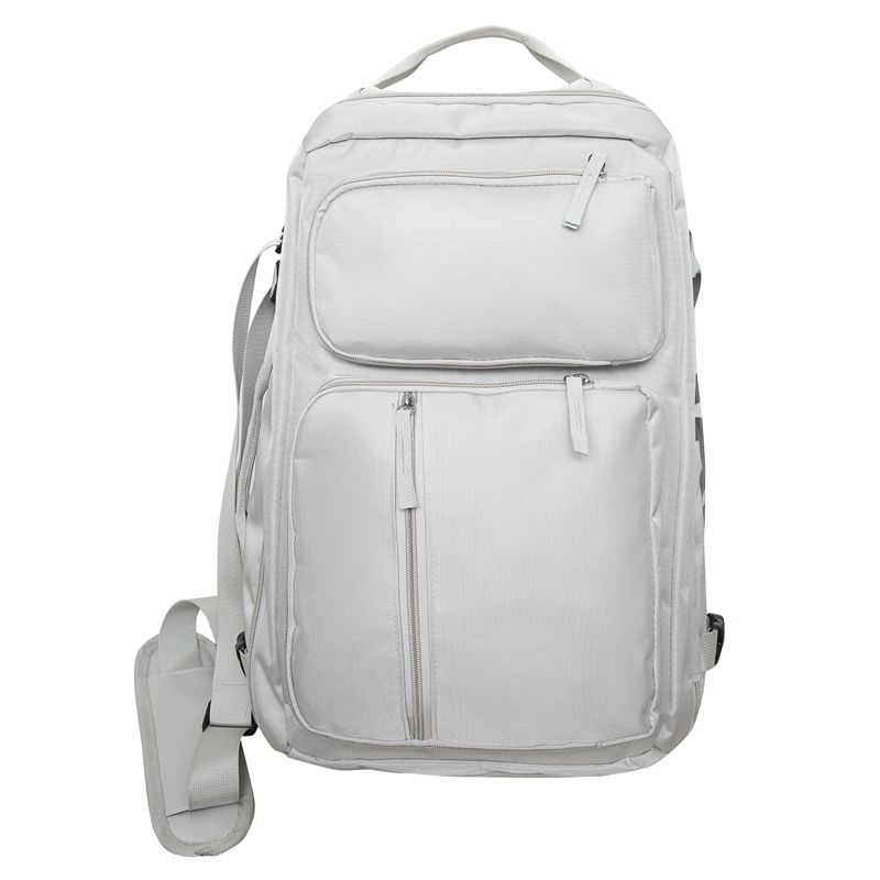 Zip Lettering Backpack