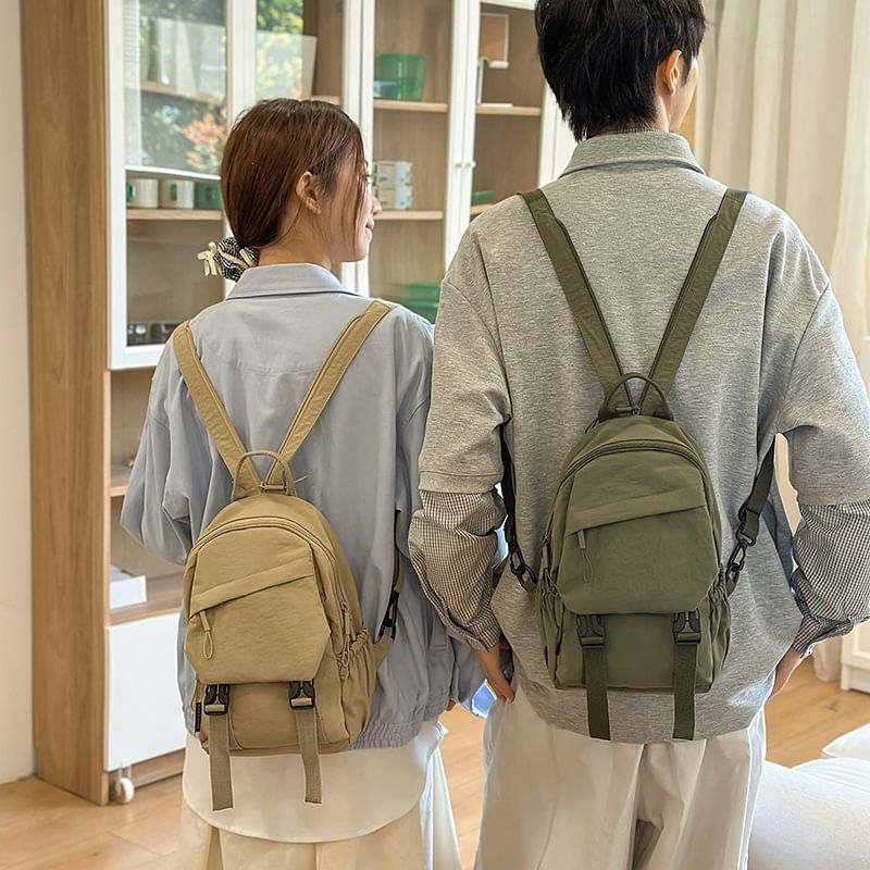 Zip Backpack Plain