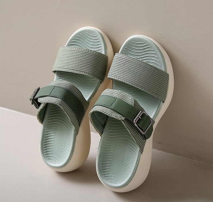 Heel Slide Sandals Wedge