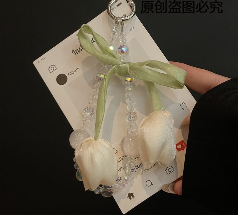 with Lanyard Phone Pad Flower