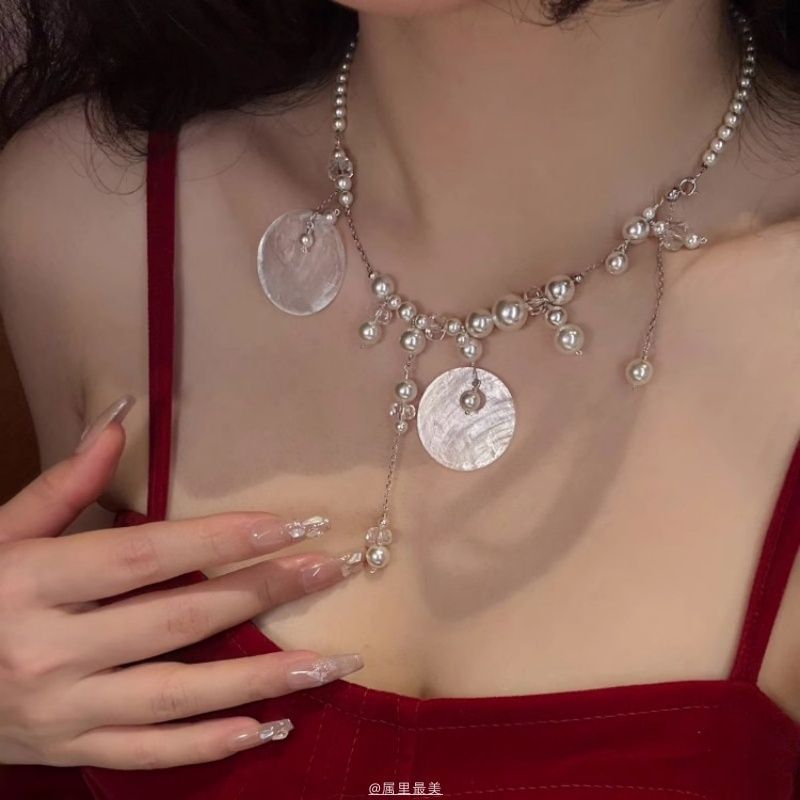 Faux Pearl Necklace