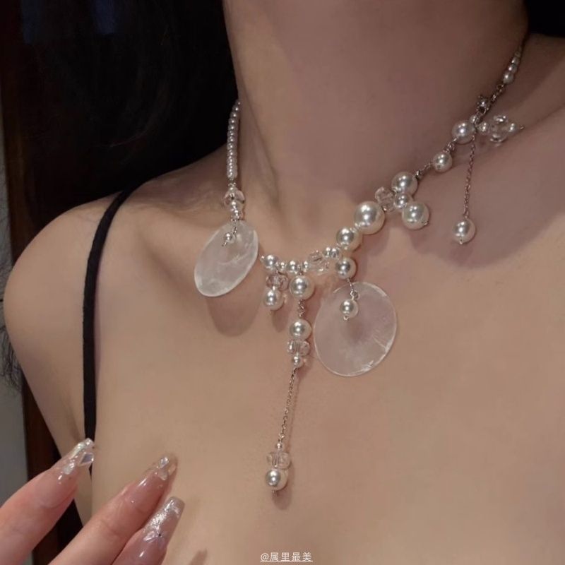 Faux Pearl Necklace