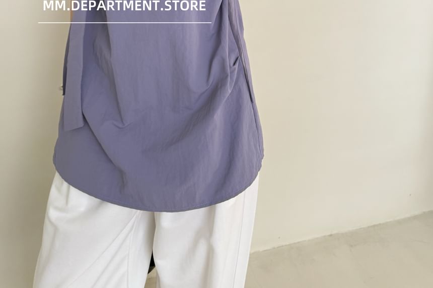 Square Plain Cami Neck Top