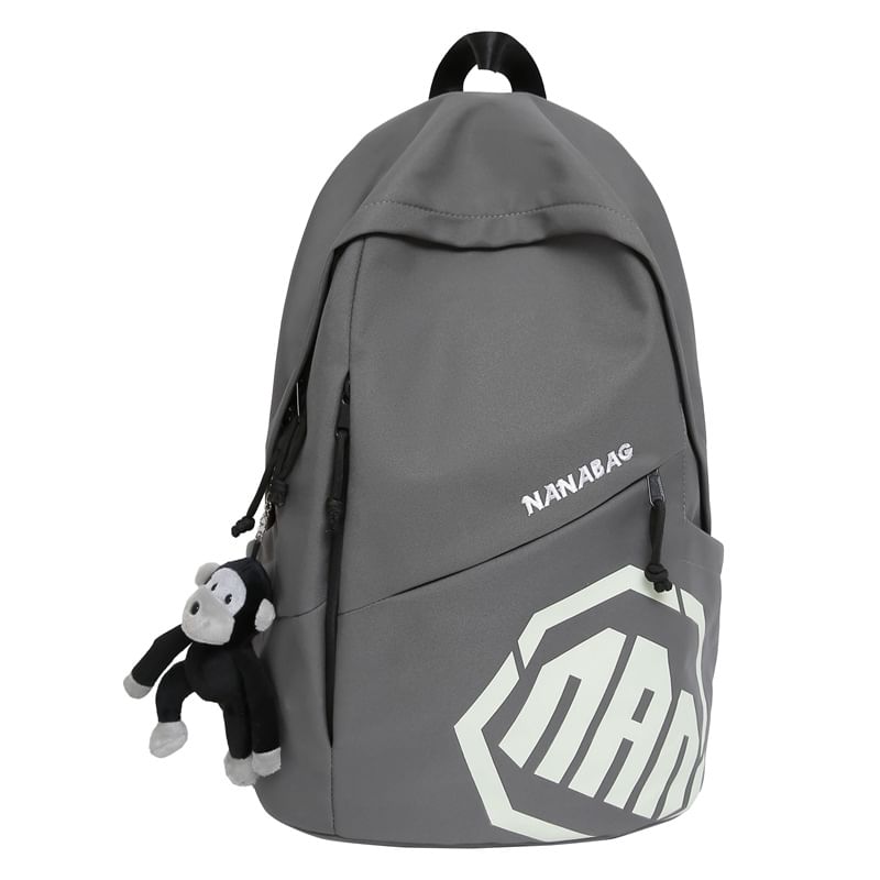 / Charm Bag Set Backpack Lettering Godzilla