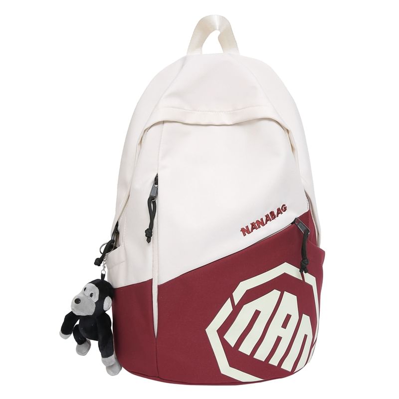 / Charm Bag Set Backpack Lettering Godzilla