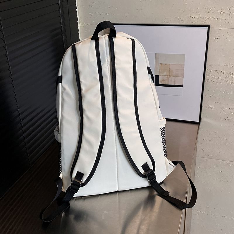 Two Lettering Backpack Tone