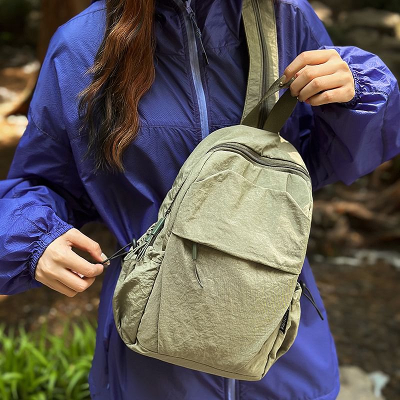 Backpack Plain Nylon