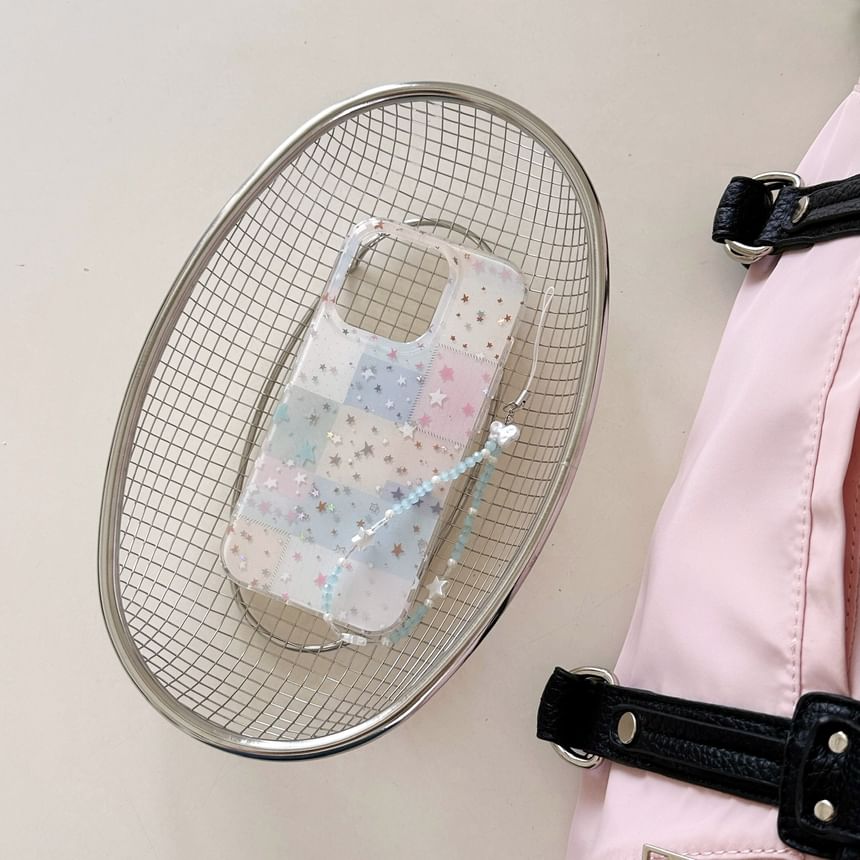 Checker Case Strap Phone Set / Star