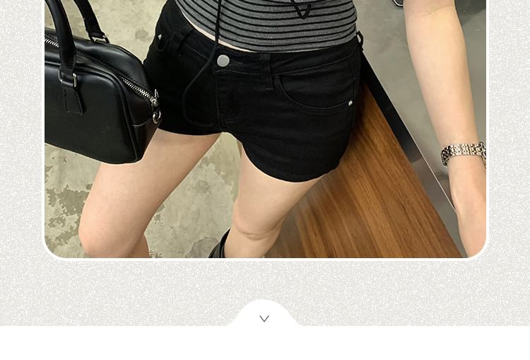 Tube Top Striped Crop