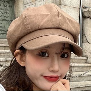 Cap Plain Newsboy