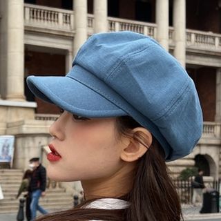 Cap Plain Newsboy