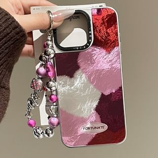 / Strap Phone Heart Case Set