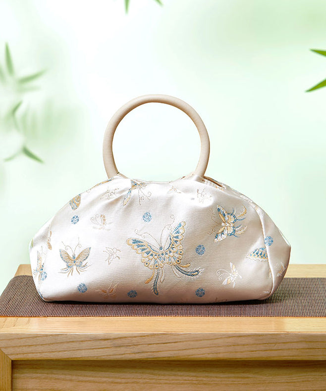 Versatile Retro Bag Tote Tassel Jacquard New