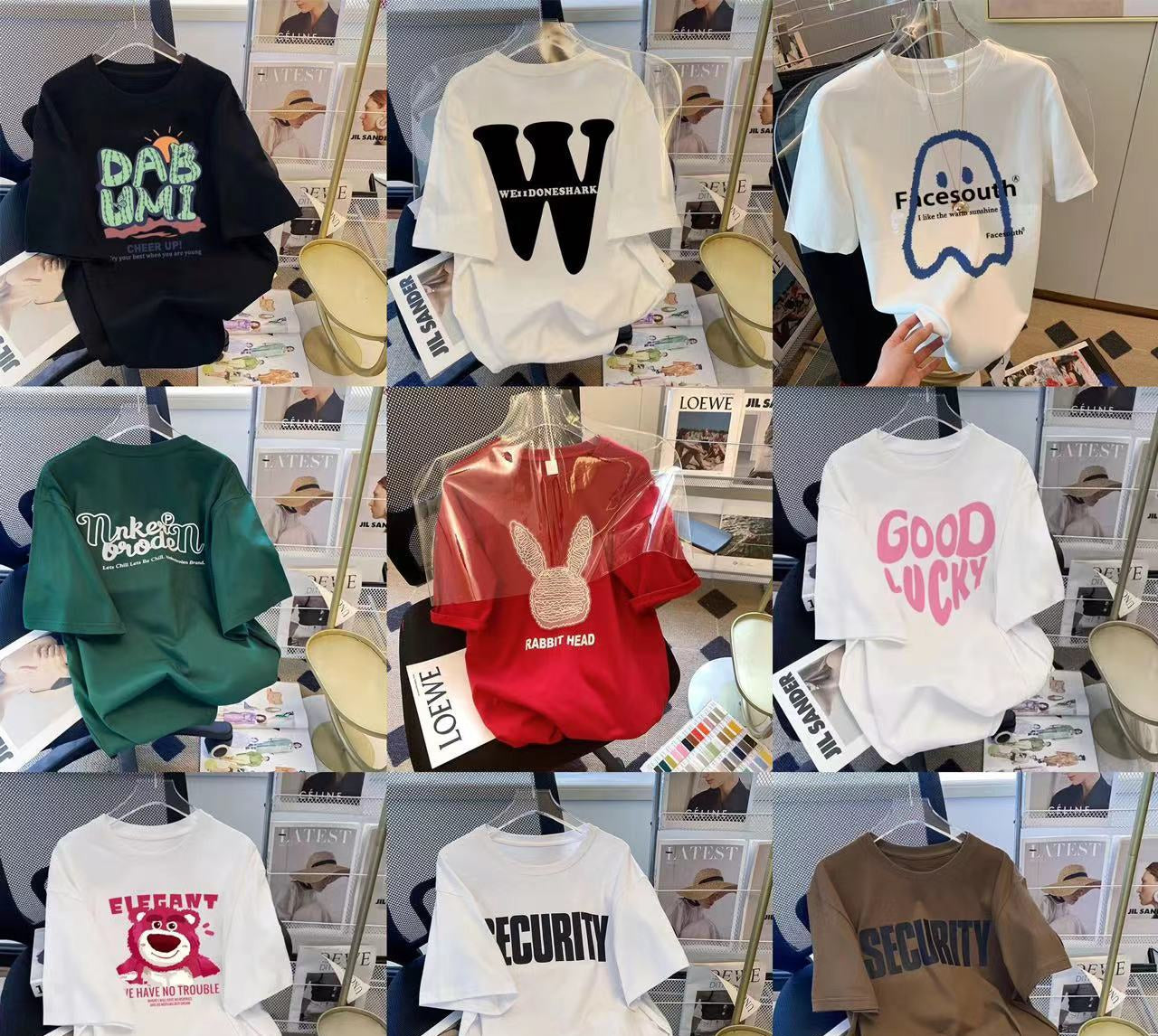 Mixed Women T-shirt Blind Box (MOQ 50pcs)
